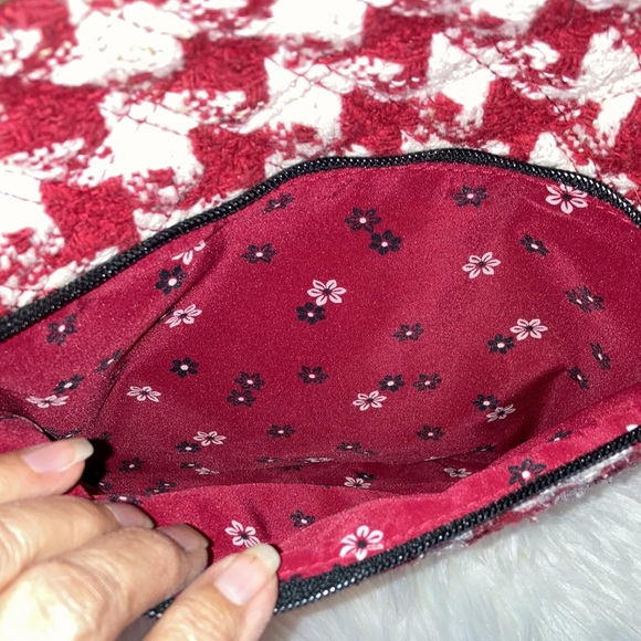 VERA BRADLEY Houndstooth design purse/tote - Picture 3 of 14